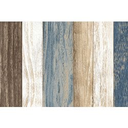 貼ってはがせる 装飾シート デコレーションシート 40cm×200cm スクラップウッド柄 ブルー DEC-06 スクラップウッド 40cm×200cm