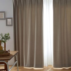 既製カーテン ドレープ オフト 100cm×178cm ベージュ 1枚入 V2101