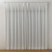 既製カーテン レース ステッチライン 100cm×176cm ベージュ 1枚入 V2107