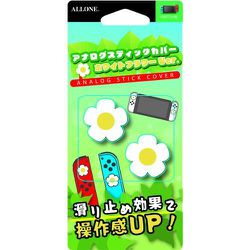 ALG-NSASCNFW [Switch用アナログスティックカバー Ver ホワイトフラワー]