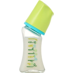 ドクターベッタ哺乳びん ブレイン GF4-80ml フラワー 耐熱ガラス