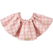 ベッタ ブーケビブ ピンク チェック&ストライプ