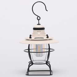 Bonfire Hat WH（ボンファイア ハット ホワイト） モバイルバッテリー機能付 充電式LEDランタン BF-LHT23WH