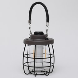 Bonfire Barrel BR（ボンファイア バレル ブラウン） コンパクトサイズ 充電式LEDランタン BF-LBR23BR