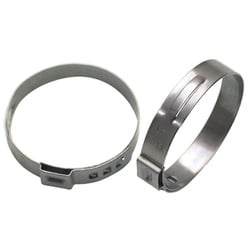 ステップレスイヤークランプ 40.8mm～44.0mm 5個入り YM11-0073
