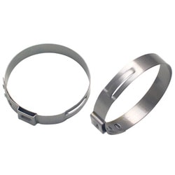 ステップレスイヤークランプ 43.8mm～47.0mm 5個入り YM11-0074