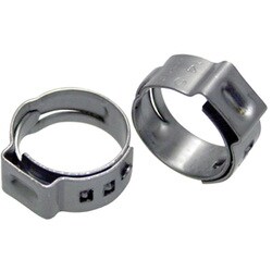ステップレス イヤークランプ 12.0～14.5mm 10個入り YM12-0077