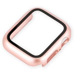SMWC-AW401PG [Apple Watch SE用 高硬度9Hガラス ケース 40mm]