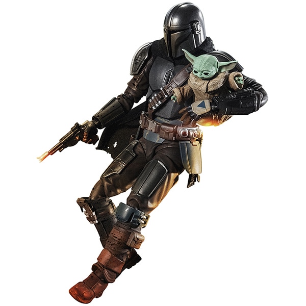 バンダイスピリッツS.H.Figuarts（フィギュアーツ） マンダロリアン マンダロリアン＆グローグー（STAR WARS： The Mandalorian） [塗装済可動フィギュア 全高約150mm]Ω