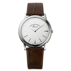 Alexandria （アレキサンドリア） 38mm クォーツ レザーバンド 正規品 2年保証 WE.AL.38.WH L