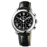 Queen Anne Chronograph (クィーンアン クロノグラフ) 42mm 自動巻 クロコダイルレザー 正規品 2年保証 WE.QC.42.BK L