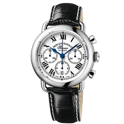 Queen Anne Chronograph （クィーンアン クロノグラフ） 42mm 自動巻 クロコダイルレザー 正規品 2年保証 WE.QC.42.WH L
