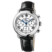 Queen Anne Chronograph (クィーンアン クロノグラフ) 42mm 自動巻 クロコダイルレザー 正規品 2年保証 WE.QC.42.WH L