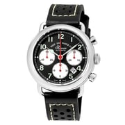SOWAR MONOCHROMEGRAPH (ソワールモノクロームグラフ) 42mm 自動巻 レザーバンド 正規品 2年保証 WE.SM.42.BK L