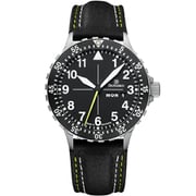 THREE HAND WITH ROTATING BEZEL (スリーハンド 回転ベゼル) 41.9mm 自動巻 カーフレザー 正規品 2年保証 DA46 L