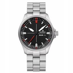 THREE HAND WITH REHAUT （スリーハンド リホート） 42mm 自動巻 ステンレススチール 正規品 2年保証 DA343 B