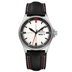 THREE HAND WITH REHAUT （スリーハンド リホート） 42mm 自動巻 カーフレザー 正規品 2年保証 DA353 L