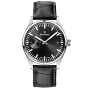 ELEGANT (エレガント) 42mm 手巻 カーフレザー 正規品 2年保証 DK105 BK L