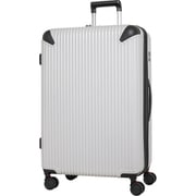 スーツケース ハード/ファスナータイプ 旅行日数目安:1週間以上 90L/拡張時98L TSAロック搭載 SP-0836-68 ホワイトカーボン