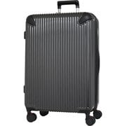 スーツケース ハード/ファスナータイプ 旅行日数目安:1週間以上 77L/拡張時85L TSAロック搭載 SP-0836-64 ブラックカーボン