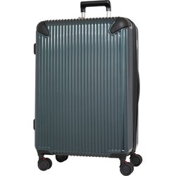 スーツケース ハード/ファスナータイプ 旅行日数目安：1週間以上 77L/拡張時85L TSAロック搭載 SP-0836-64 Dグリーンカーボン