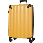 スーツケース ハード/ファスナータイプ 旅行日数目安:1週間以上 77L/拡張時85L TSAロック搭載 SP-0836-64 イエローカーボン