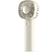 ハンディ扇風機 FAN C 充電式 デュアル構造ホワイト LUMENA-FC-WT