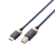 DH-CB10 [USBオーディオケーブル USB Type-C to USB-B 1m 高耐久 ハイレゾ対応 ネイビー]