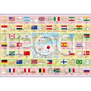 25-284 ピクチュアパズル すみっコぐらし 世界の国旗 [ジグソーパズル 63ピース]