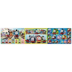 24-201 ステップパノラマパズル きかんしゃトーマス みんなでゴー！ [ジグソーパズル 10＋15＋20ピース]