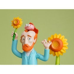 オートマタ ゴッホ ヒマワリ QILICREATE Amazon | QILICREATE アーティストシリーズオートマタ ゴッホ