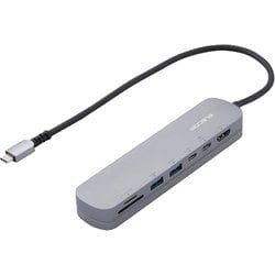 USB Type-Cデータポート/固定用台座付きドッキングステーション シルバー DST-C20SV