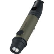 懐中電灯 LEDライト ランタン 災害救助笛 小型 電池式 防水・防塵 IP44 オリーブ DE-KD03OV