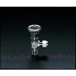 R 1/4”x 8mm ミニチュアバルブ（ステンレス製） EA425CC-8