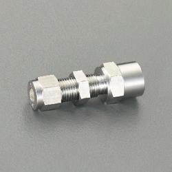 Rc1/8”x 4mm ユニオン（隔壁/ステンレス製） EA425CT-41
