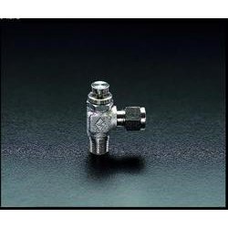 R 3/8”x10mm ニードルバルブ（ステンレス製） EA425DG-103