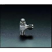 R 3/8”x10mm ニードルバルブ(ステンレス製) EA425DG-103