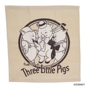 キャラクターグッズ WN418700 ディズニー ウォッシュタオル1枚組 Disney 100 三匹の子ぶた