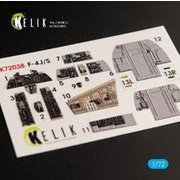 RSKK72038 1/72 F-4J/S 内装3Dデカール （ハセガワ用） [プラモデル用品]