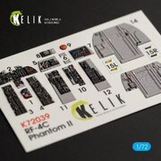 RSKK72039 1/72 RF-4C 内装3Dデカール （ハセガワ用） [プラモデル用品]