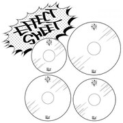 DRUM EFFECT SHEET Tom set (10,12,13,16インチ) 0.3mm DTT054