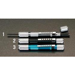 EA552B-1 [【+ -】ドライバー・精密用（ビット収納型/銀）]