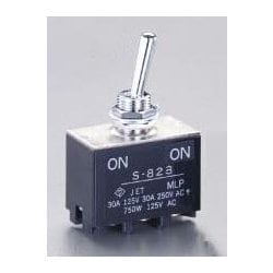 EA940DH-227 [125V/30A（12mm） 2極双投トグルスイッチ（大電流用]