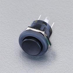 EA940DA-137 [125V/3A 押しボタンスイッチ（2極双投/黒）]