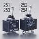 EA940DH-253 [125V/10A（12mm） 単極双投/トグルスイッチ（防水型）]
