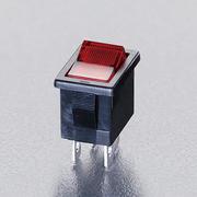 EA940DH-402 [125V/9A 2極単投/ネオン球照光ロッカースイッチ（赤）]