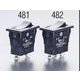 EA940DH-482 [125V/15A 単極双投/ロッカースイッチ（防水型）]