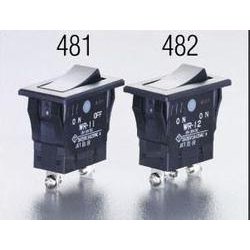 EA940DH-482 [125V/15A 単極双投/ロッカースイッチ（防水型）]
