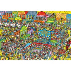 1000M-010 Where's Wally？ 荒くれ西部は大騒ぎ [ジグソーパズル 1000ピース]
