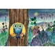 1000-040 御木幽石 しあわせ見守りふくろう [ジグソーパズル 1000ピース]